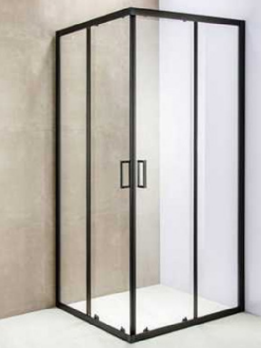 Waterfront/evo black carre 90cm entre coin - Waterfront